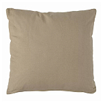 Подушка декоративная хлопковая бежевого цвета с абстрактным принтом Elysian Flow Sand варинант исполнения - 2 | Loft Concept в Сочи