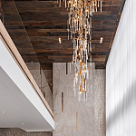 Люстра большая с прозрачными подвесками в форме капель Droplet Chandelier варинант исполнения - 2 | Loft Concept в Сочи