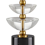 Настольная лампа с чашеобразными дисками на корпусе Glowing Waterfall варинант исполнения - 1 | Loft Concept в Сочи