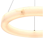 Люстра круглая с цельным каменным корпусом Unbreakable Stone варинант исполнения - 7 | Loft Concept в Сочи