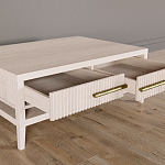 Кофейный стол Primo с двумя ящиками Светлый дуб варинант исполнения - 7 | Loft Concept в Сочи