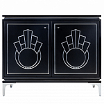 Черный комод в стиле арт-деко Luciano варинант исполнения - 1 | Loft Concept в Сочи