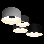 Потолочный светильник с 4-мя цилиндрическими абажурами белого серого и черного цвета Urban Dome варинант исполнения - 4 | Loft Concept в Сочи