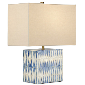 Настольная лампа с зубчатым узором Stylish Lamp Bone