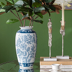 Ваза с синим цветочным орнаментом Blue & White Ornament  варинант исполнения - 5 | Loft Concept в Сочи