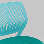 Яркий компьютерный стул Tropica Turquoise варинант исполнения - 7 | Loft Concept в Сочи