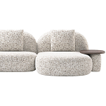 Модульный Диван Orus с кушеткой и столиком варинант исполнения - 5 | Loft Concept в Сочи