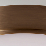 Потолочный светильник круглой формы с белым выпуклым матовым плафоном Feiss варинант исполнения - 3 | Loft Concept в Сочи