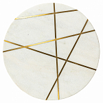 Кофейный столик с мраморной столешницей Sleeve варинант исполнения - 4 | Loft Concept в Сочи