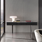 Консоль чёрная с позолоченной центральной частью Beyond Console варинант исполнения - 3 | Loft Concept в Сочи