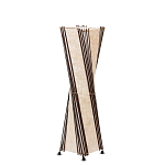 Торшер из перламутра на металлическом каркасе Indonesian Wave варинант исполнения - 3 | Loft Concept в Сочи