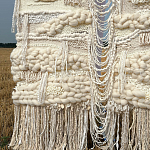 Вязанное панно для ресторана WINTER варинант исполнения - 1 | Loft Concept в Сочи