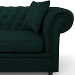 Мебельная ткань Шенилл темно-зеленый цвет 138 см T4-36 варинант исполнения - 8 | Loft Concept в Сочи