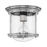 Потолочный светильник для ванных комнат с цилиндрическим стеклянным плафоном и одной лампой Hinkley варинант исполнения - 13 | Loft Concept в Сочи