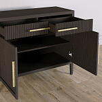 Буфет Primo с двумя ящиками и двумя фасадами шпон орех варинант исполнения - 4 | Loft Concept в Сочи