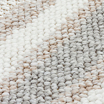 Ковер из полиэстера с узором Light Zebra варинант исполнения - 4 | Loft Concept в Сочи