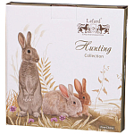 Тарелка закусочная из фарфора с изображением фазанов Hunting Porcelain Collection варинант исполнения - 2 | Loft Concept в Сочи