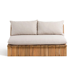 Двухместный диван для сада Acacia варинант исполнения - 2 | Loft Concept в Сочи
