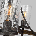 Люстра с цилиндрическим плафонами из толстого волнистого стекла в индустриальном стиле Feiss варинант исполнения - 17 | Loft Concept в Сочи