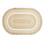 Ковер овальный с эффектом джута Oval classic варинант исполнения - 1 | Loft Concept в Сочи