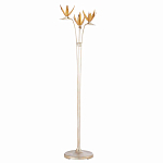 Торшер с 3-мя плафонами в виде цветов Golden Bird of Paradise варинант исполнения - 3 | Loft Concept в Сочи