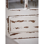 Зеркало-окно с эффектом старения в венецианском стиле Venetian White Mirror варинант исполнения - 4 | Loft Concept в Сочи