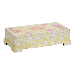 Шкатулка Oceane Bone Inlay Yellow варинант исполнения - 1 | Loft Concept в Сочи