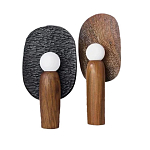 Настольная лампа из дерева Decorative Wooden Lamp варинант исполнения - 1 | Loft Concept в Сочи