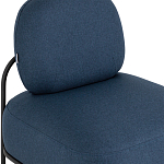 Кресло в синей рогожке COLOR BLOCK варинант исполнения - 6 | Loft Concept в Сочи