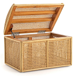 Сундук из ротанга Janvier Rattan Wicker Chest варинант исполнения - 2 | Loft Concept в Сочи