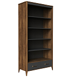 Стеллаж для книг открытый из массива бука Tasteful Furniture варинант исполнения - 1 | Loft Concept в Сочи