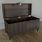 Большой дизайнерский Сундук Elsa Dreams Walnut варинант исполнения - 2 | Loft Concept в Сочи