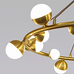 Люстра подвесная светодиодная с плафонами в форме шара Italian Globe Cedar Moss Light варинант исполнения - 3 | Loft Concept в Сочи