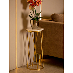 Столик дизайнерский Beige marble варинант исполнения - 4 | Loft Concept в Сочи