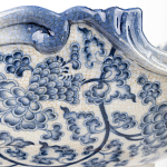 Фарфоровая чаша с птицами Blue and White варинант исполнения - 3 | Loft Concept в Сочи