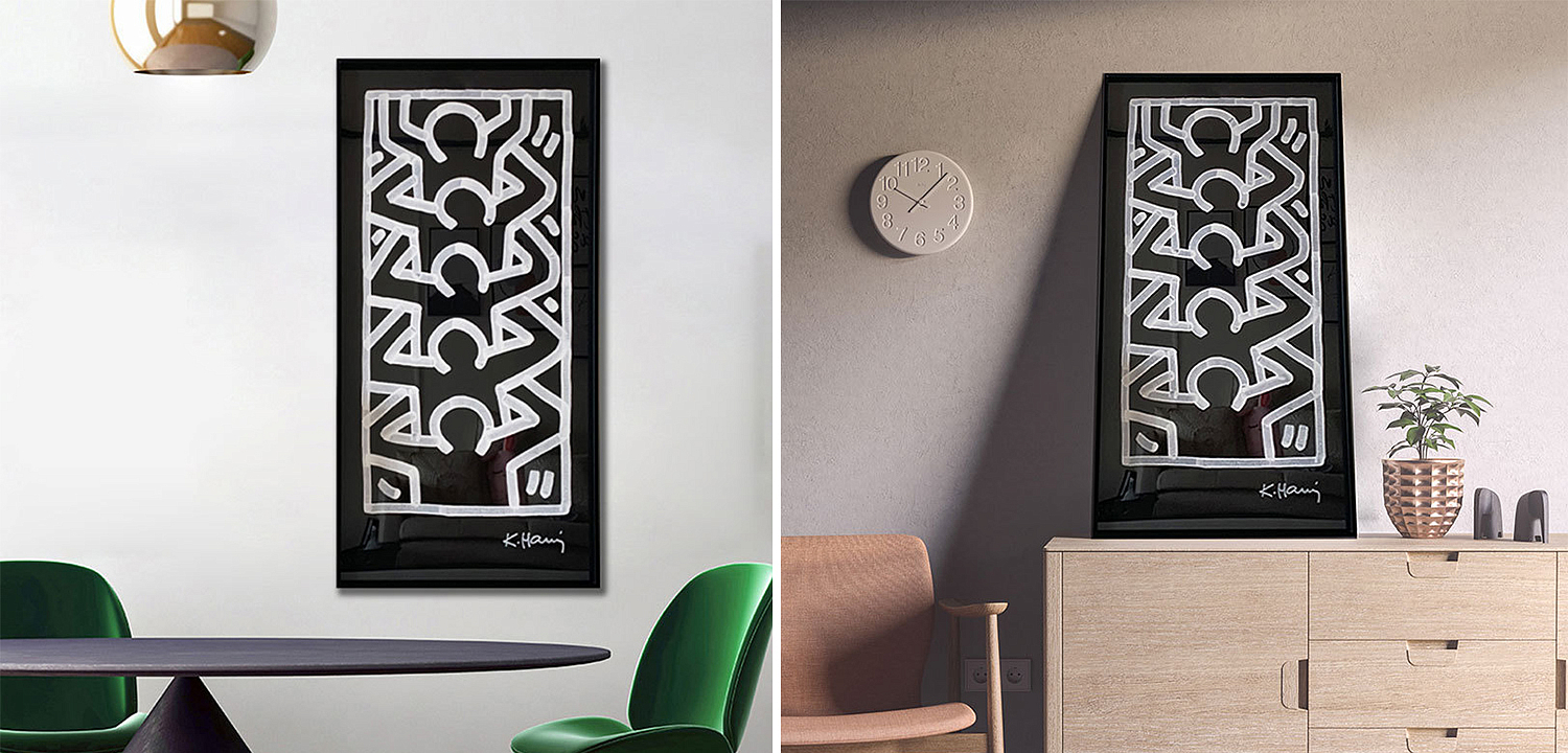 Постер Keith Haring 4 Постер Keith Haring 4 - Loft-Concept в Сочи