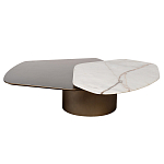 Столик журнальный Promontory с мрамором варинант исполнения - 6 | Loft Concept в Сочи