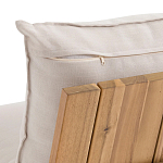 Двухместный диван для сада Acacia варинант исполнения - 6 | Loft Concept в Сочи