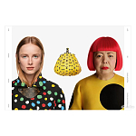 Книга Yayoi Kusama x Louis Vuitton  Creating Infinity варинант исполнения - 1 | Loft Concept в Сочи