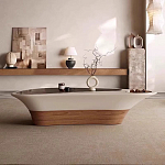 Журнальный столик фигурный со стеклянной столешницей Table Drop варинант исполнения - 3 | Loft Concept в Сочи