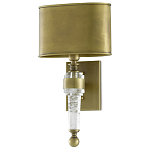 Бра с овальным абажуром на прозрачном основании Masculinity варинант исполнения - 3 | Loft Concept в Сочи