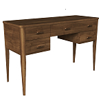 Стол письменный из массива бука Tasteful Furniture варинант исполнения - 1 | Loft Concept в Сочи