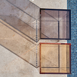 Стол с эффектом полутонов Acrylic Eclisse варинант исполнения - 14 | Loft Concept в Сочи