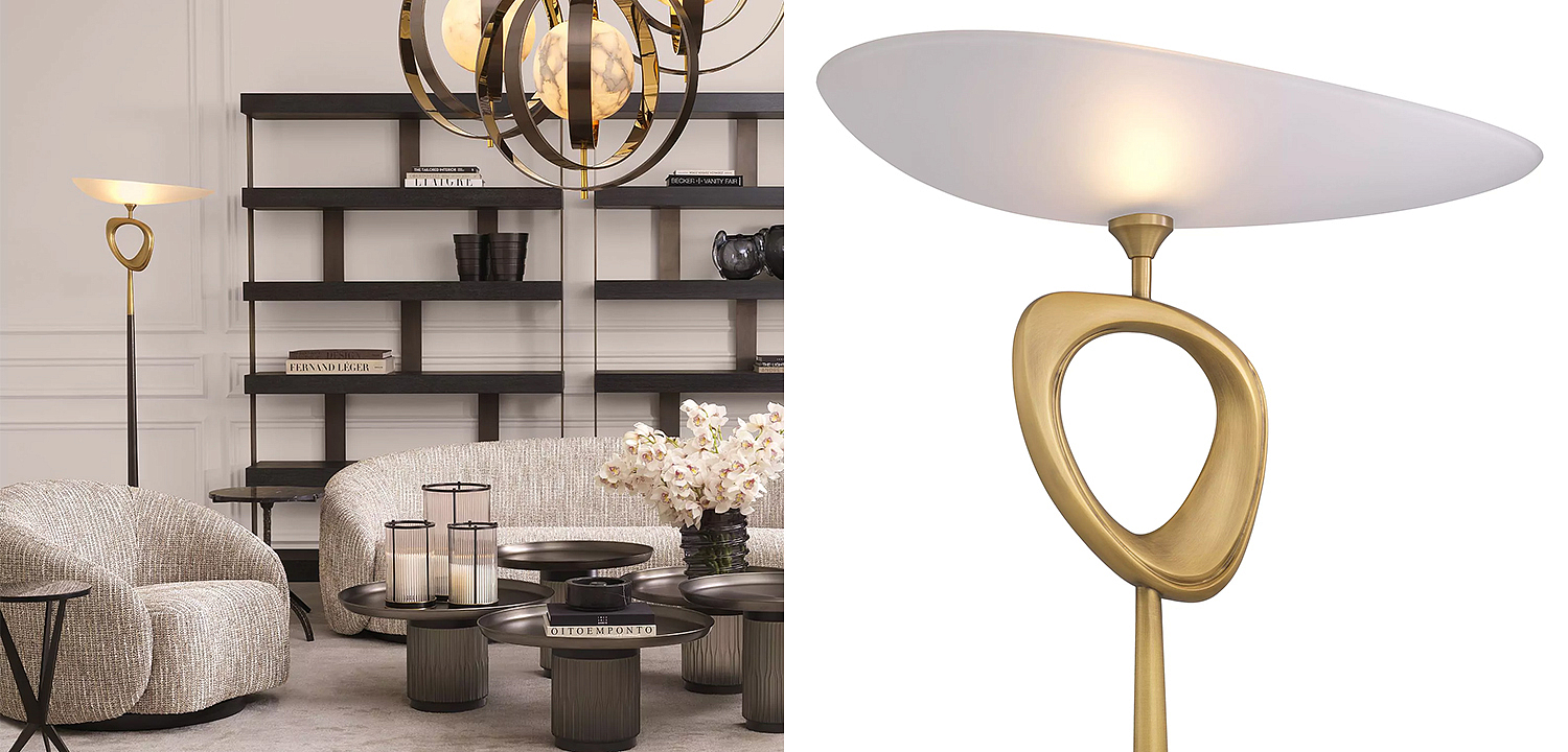 Торшер Eichholtz Floor Lamp Celine Торшер Eichholtz Floor Lamp Celine - Loft-Concept в Сочи