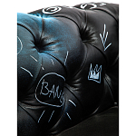 Кресло "Баския и Уорхол" Basquiat Warhol graffiti chair натуральная кожа варинант исполнения - 8 | Loft Concept в Сочи