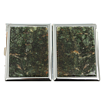 Портсигар на 10 сигарет с газовой зажигалкой из натурального камня Актиновит Stone Cigarettes Cases варинант исполнения - 4 | Loft Concept в Сочи