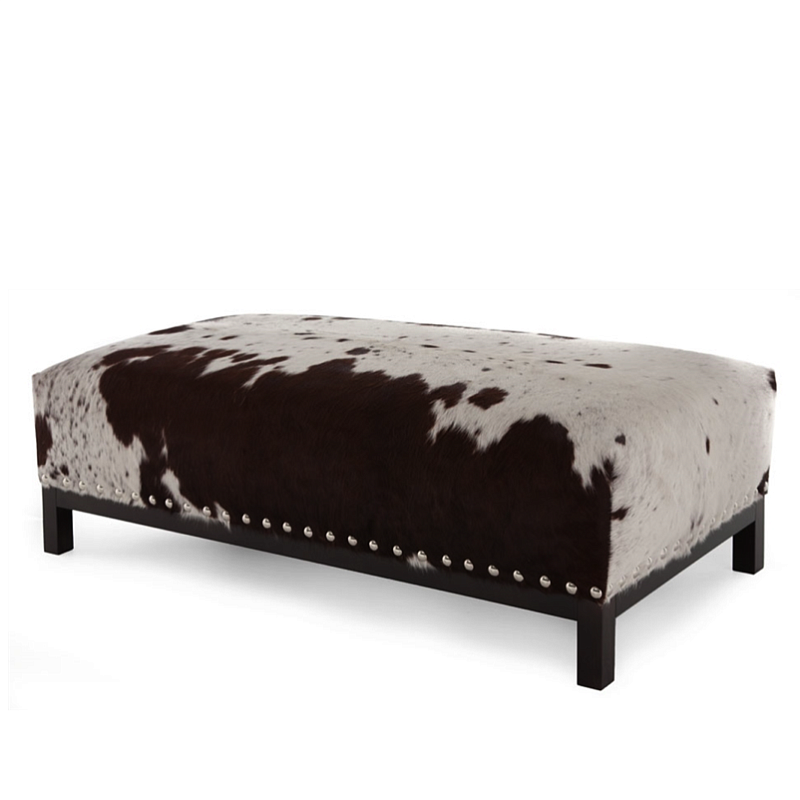 Банкетка Cowhide Bench Коричневый в Сочи | Loft Concept 