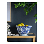 Чаша белая с синим цветочным узором Chino Dishes варинант исполнения - 4 | Loft Concept в Сочи