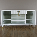 Комод-буфет Elsa Dreams White с открытыми полками   варинант исполнения - 3 | Loft Concept в Сочи