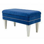 Мягкая банкетка с зоной для хранения Casket Blue варинант исполнения - 2 | Loft Concept в Сочи